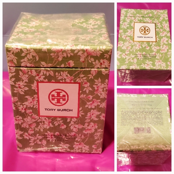 Tori Burch Spring Medow Farm Scent Candle NEW - Picture 1 of 4